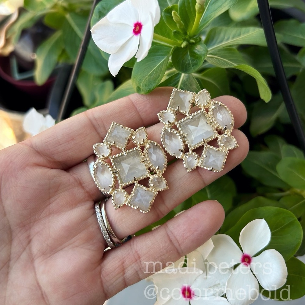 Kendra Scott Virginia Earrings in Slate